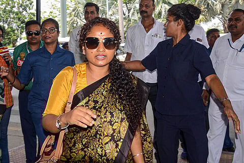 Kalpana Soren leaves for New Delhi